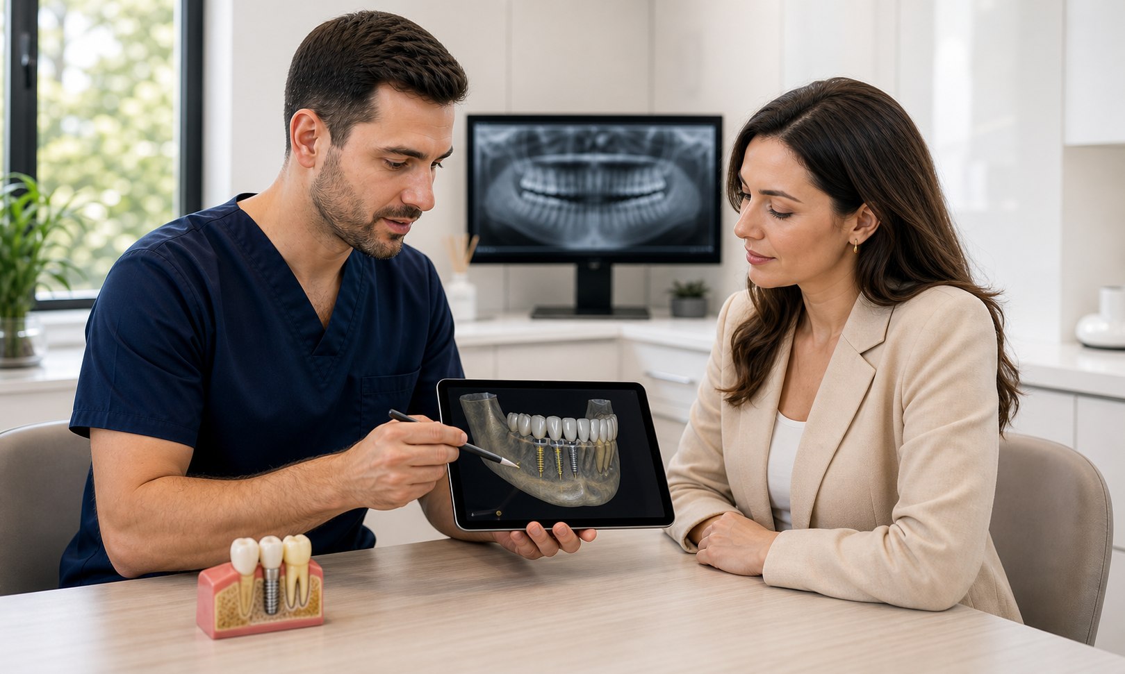 Planificare digitală pentru implant dentar